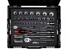 Wiha 1/4in & 1/2in Nut Driver & Bit Set, 60 Piece (inc. Case) £327.00